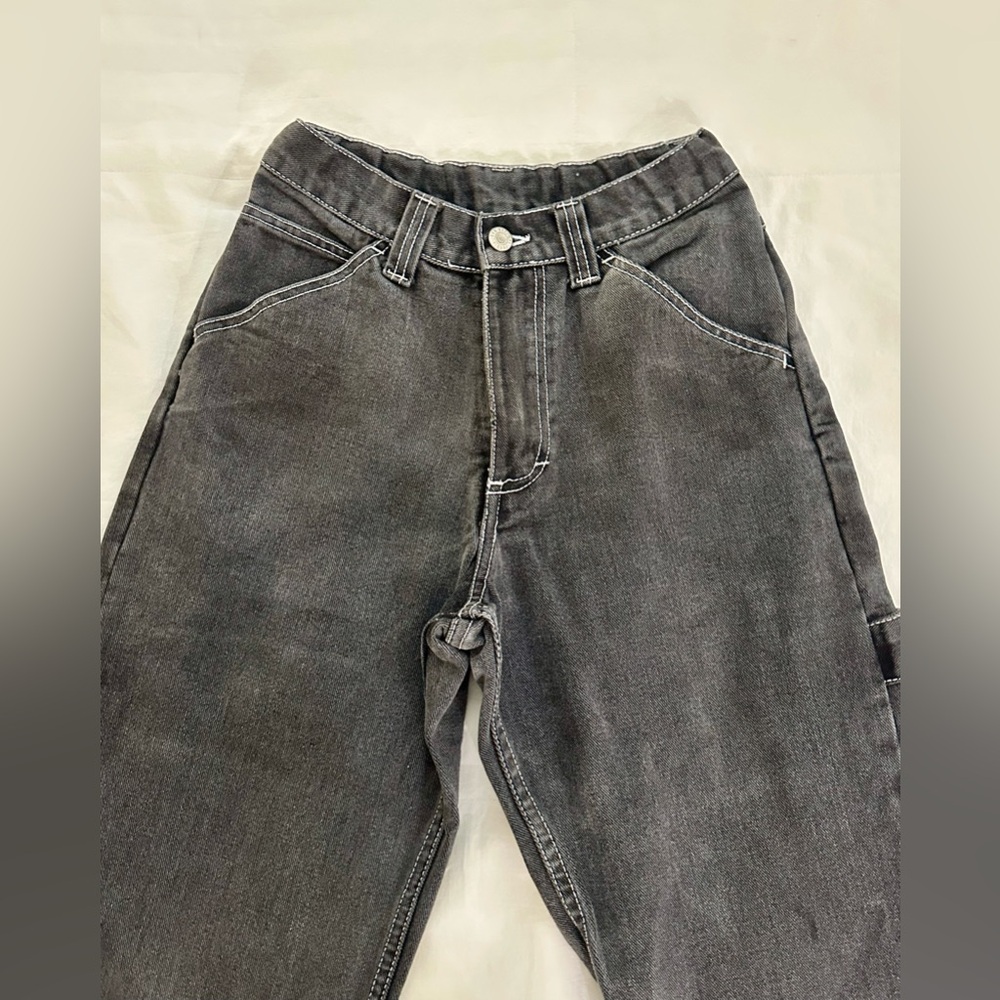Brandy Melville Distressed Baggy Utility Jeans